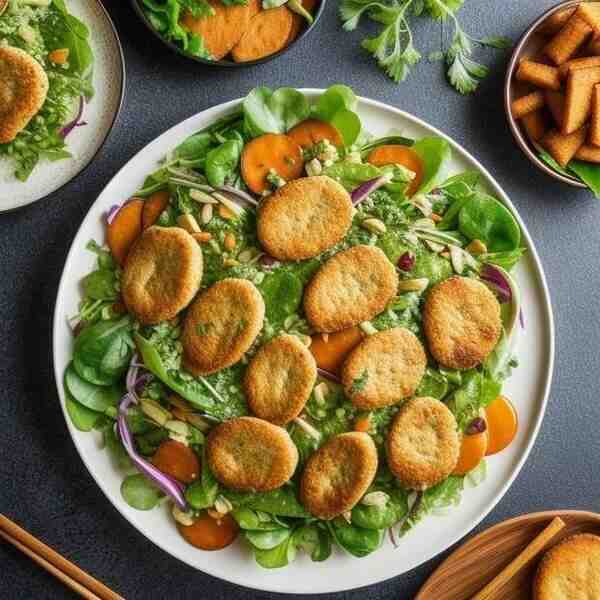 Салат с копченой курицей Нежный